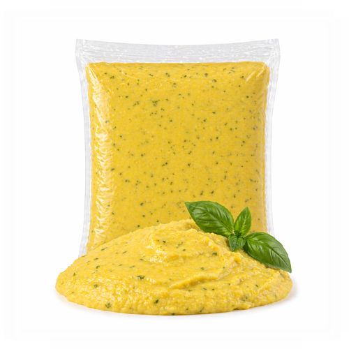 Pasta de Choclo con Albahaca